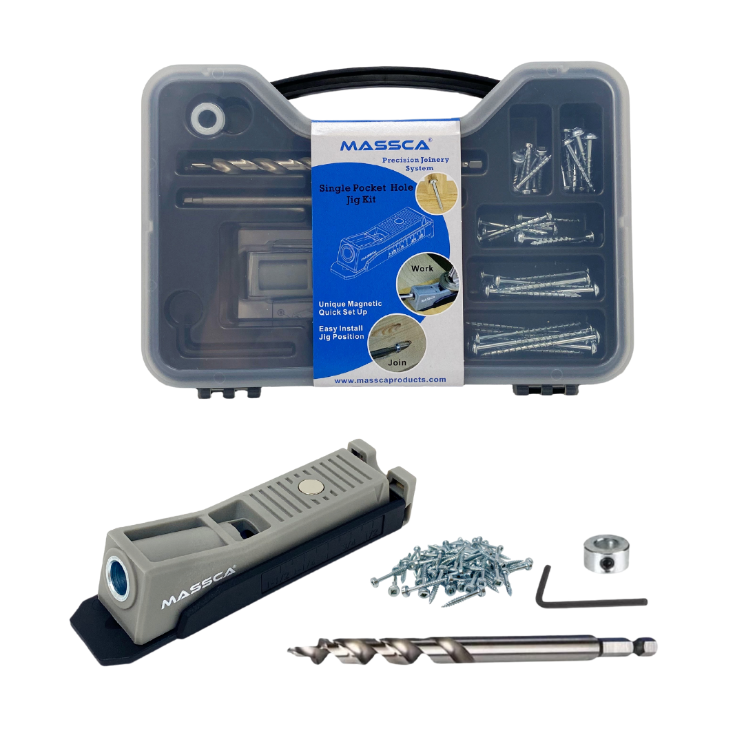 Massca Single Pocket Hole Jig Kit Creative Tool Company