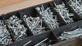 Massca Pocket-Hole Screw Kit 500 Units | Self-Tapping Zinc Plated Massca Products 