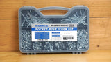 Massca Pocket-Hole Screw Kit 500 Units | Self-Tapping Zinc Plated Massca Products 
