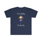 The Sun Will Rise - Unisex Softstyle T-Shirt T-Shirt Printify S Navy 